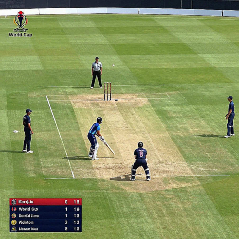 India Beat New Zealand by Four Wickets: The 41/3 Powerplay and an Incomplete Match Report
